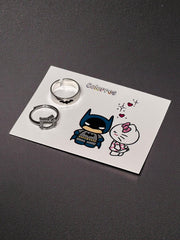 Hello Kitty Batman Çift Yüzükleri