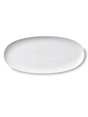 Royal Copenhagen Hvid Riflet, fad 37 cm
