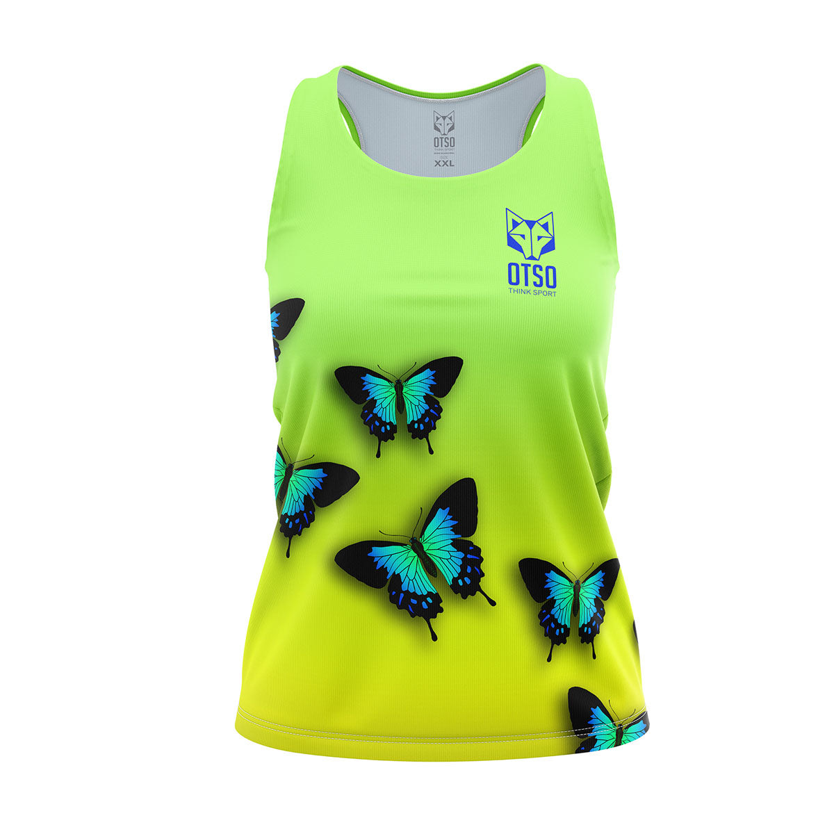 Women's sleeveless shirt - Butterfly