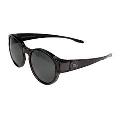 Überzieh-Sonnenbrille Rhea, für Brillenträger , Anthrazit , Brillenträger Damen Herren Kategorie 3 Lotus-Effekt Polarisiert Unisex UV400 Überzieh-Sonnenbrille
