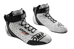 OMP ONE EVO X SHOES MY2024 FIA 8856-2018 WHITE SIZE 47 - IC0-0833-A01-020-47