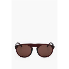 Linda Farrow DRIES VAN NOTEN Aviator Sunglasses with Plastic Frame