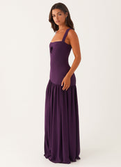 Alberta Maxi Dress - Mulberry