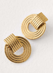 Azure Coast Earrings - Gold