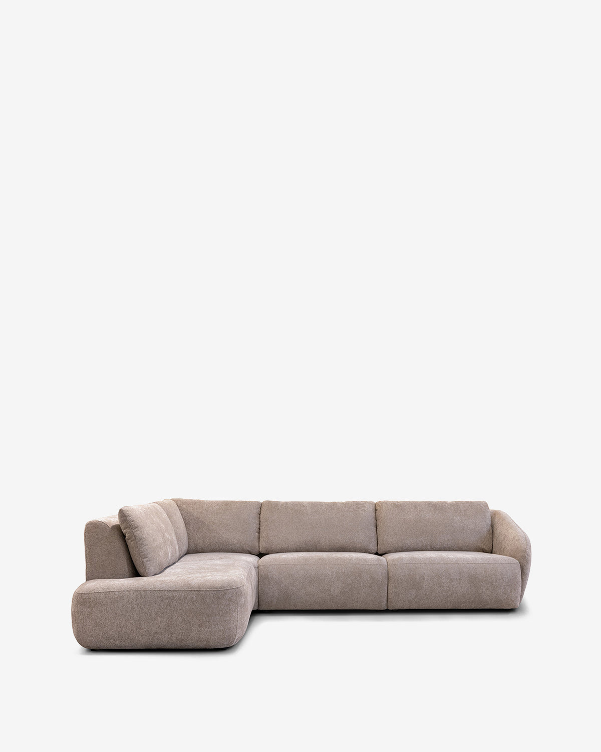 Cavo hjørnesofa m/open end, lys taupe