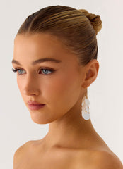 Cascade Earrings - Ivory