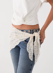 Cinder Scarf - Cream