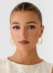 Cloudform Earrings - Gold