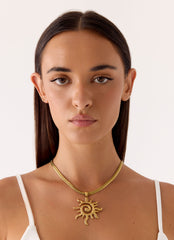 Dawnline Necklace - Gold