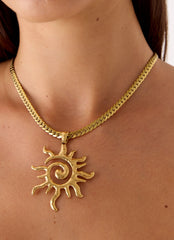 Dawnline Necklace - Gold