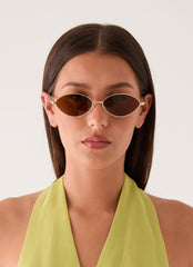 Day Like This Sunglasses - Gold