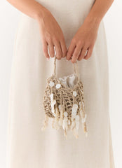 Deep Sea Kisses Bag - Cream
