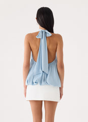 Eirlys Top - Baby Blue