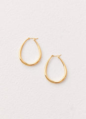 Gleam Hoop Earrings - Gold