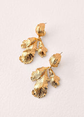 Golden Invite Earrings - Gold