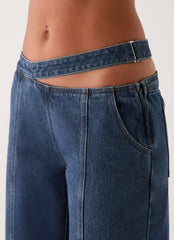 Hugh Denim Jeans - Dark Indigo