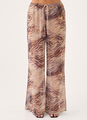 Jadia Flared Pants - Golden Tiger
