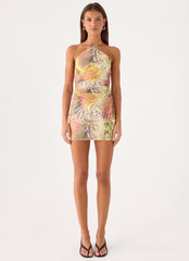 Just Right Mini Dress - Mystique Leopard