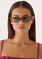 Kiss & Tell Sunglasses - Brown