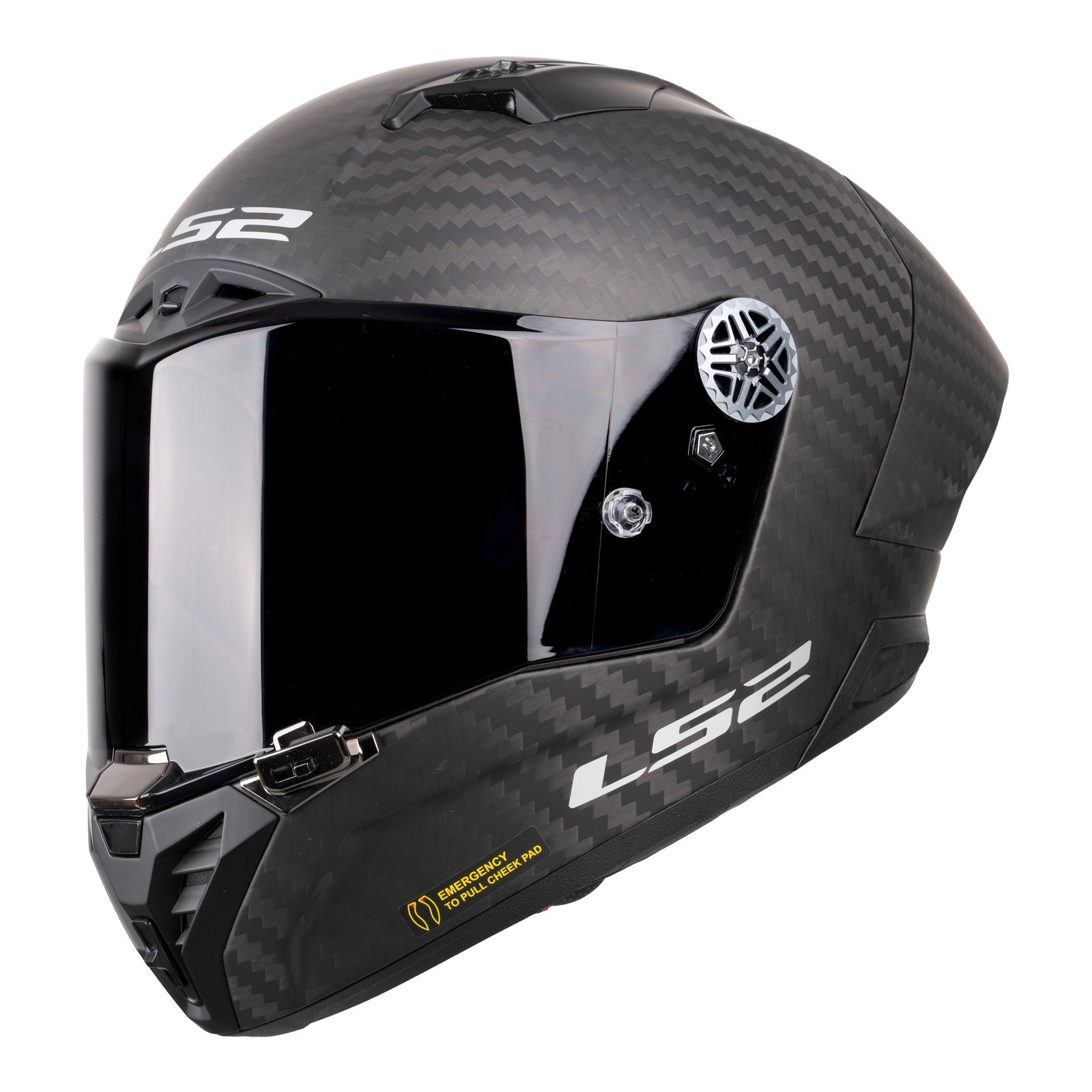 LS2 FF805 Thunder GP Pro (FIM 02) Helmet - Matte Black Size Small