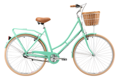 Ladies Deluxe 3-Speed Vintage Bike Mint Green Bikes Reid