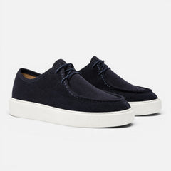 Felorro | Men’s Suede Lace-Up Loafers Comfortable Casual Work Shoes