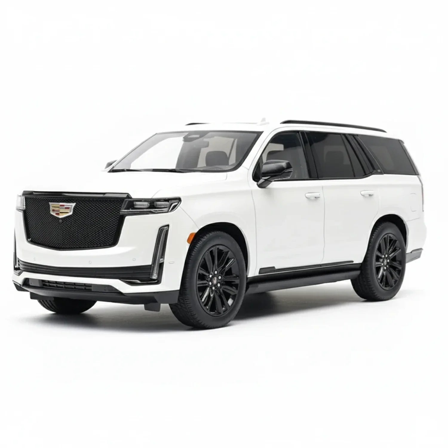 MotorHelix Cadillac 2023 Escalade White 1:18 – Collectible Resin Model Resin