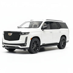 MotorHelix Cadillac 2023 Escalade White 1:18 – Collectible Resin Model Resin