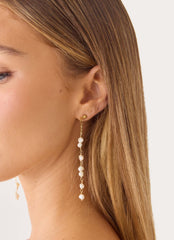 Pearla Earrings - Gold/Pearl