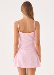 Posey Mini Dress - Pink