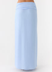 Remee Maxi Skirt - Blue