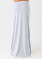 Romana Maxi Skirt - Misty Blue