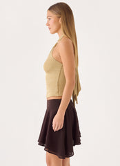 Sabine Halter Top - Gold