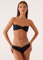 Scene Stealer Belly Chain - Silver