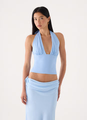 Selesa Halter Top - Blue
