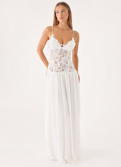Shooting Love Maxi Dress - White