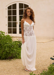 Shooting Love Maxi Dress - White