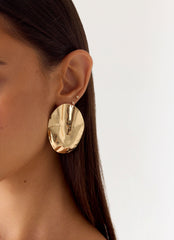 Soft Linger Earings - Gold