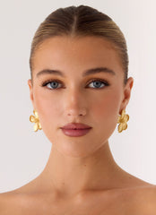 Solace Earrings - Gold