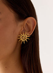 Solaris Earrings - Gold