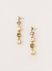 Soleil Shade Earrings - Taupe