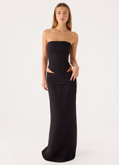 Tillie Maxi Skirt - Black