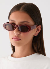 Trouble Maker Sunglasses - Red