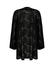 Marina Open Cardigan - Black XS