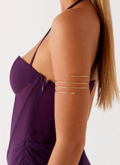 Vickee Arm Cuff - Gold