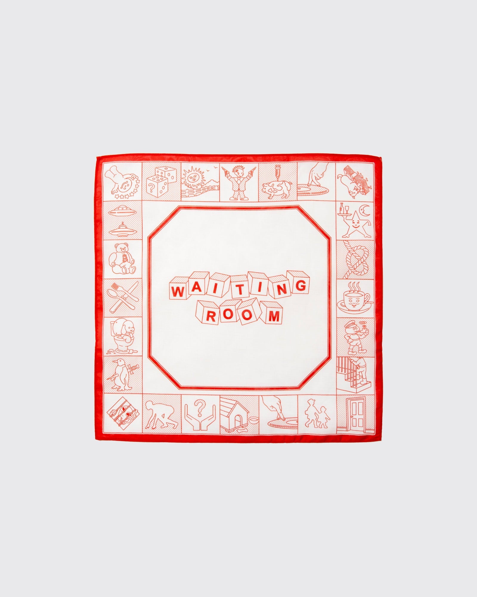 Waiting Room / SMALLTALK "MONOPOLY BANDANA"