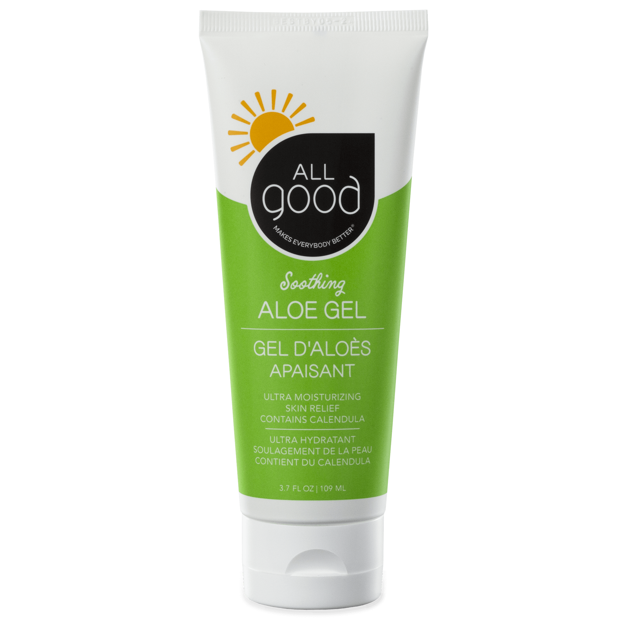 All Good Body Care - Soothing Aloe Gel, 3.7 oz - 1
