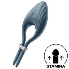 Vibratore ad anello satisfyer duelist - grigio-0