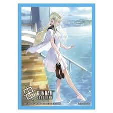 Official Card Sleeves 02 "Goddess of Fortune" - GUNDAM Card Game - Authentic Japanese Bandai Namco TCG Sleeves