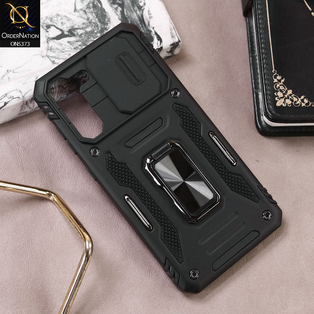 Samsung Galaxy S21 FE 5G Cover - Black - New HQ Heavy Duty Hybrid Protective Case With 360 Rotatable Kickstand Holder on5373-s21fe-black_75a0cf17-9f32-406c-b3f8-cf6ac90e18b0 Samsung Galaxy S21 FE 5G